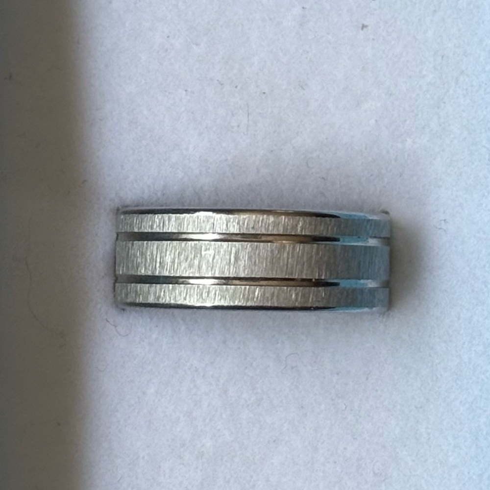 Chic Triple Band Stainless Steel Silver Ring